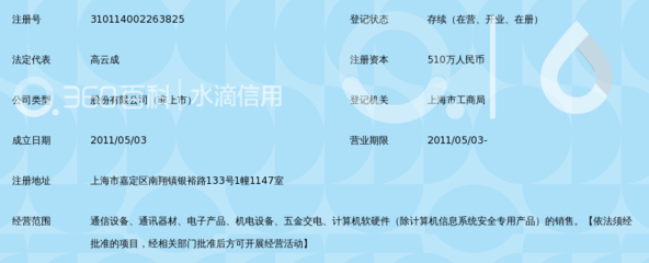 上海桑联通信设备股份_360百科